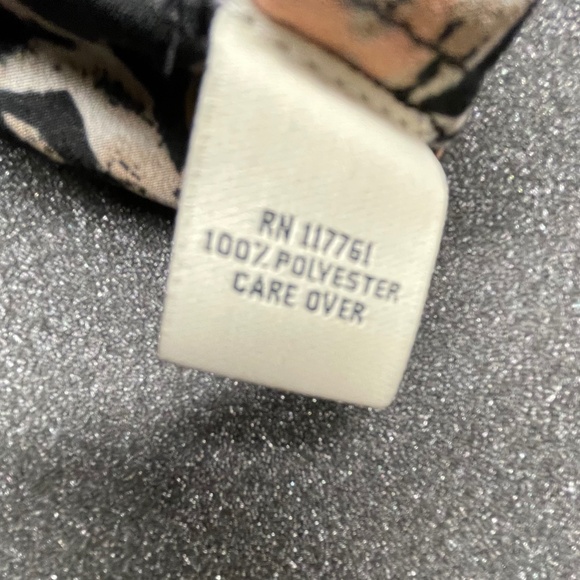 Brand: MPH Collection, Size:Unknown possibly 1X,  Color:Black, peach, white - Picture 11 of 13